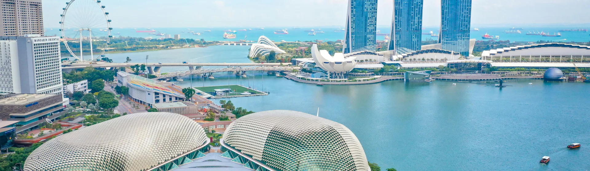 Overview van bezienswaardigheden in Singapore