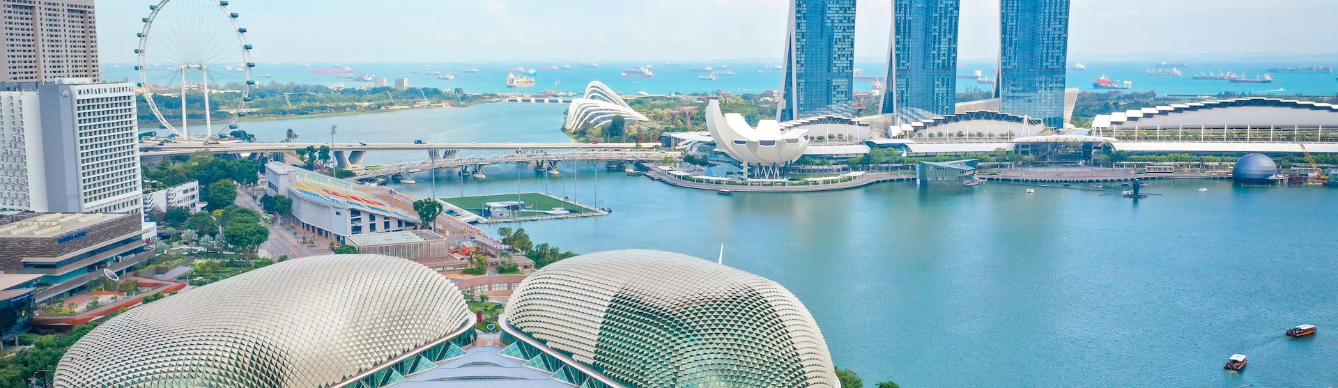 Overview van bezienswaardigheden in Singapore