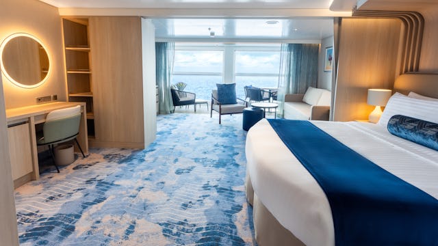 Suite on board of the Icon the Seas.
