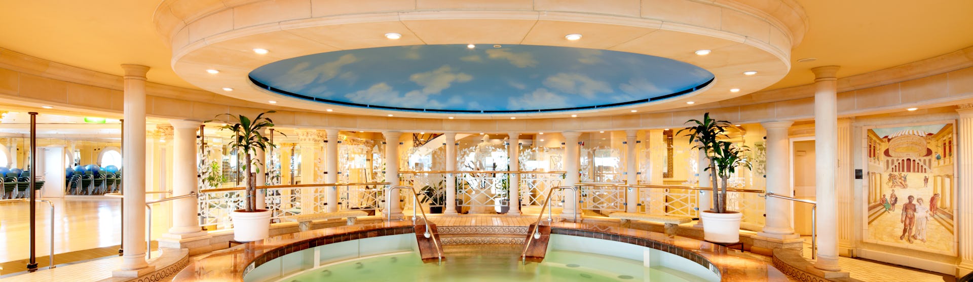 Vitality Spa on board of the Icon of the Seas.