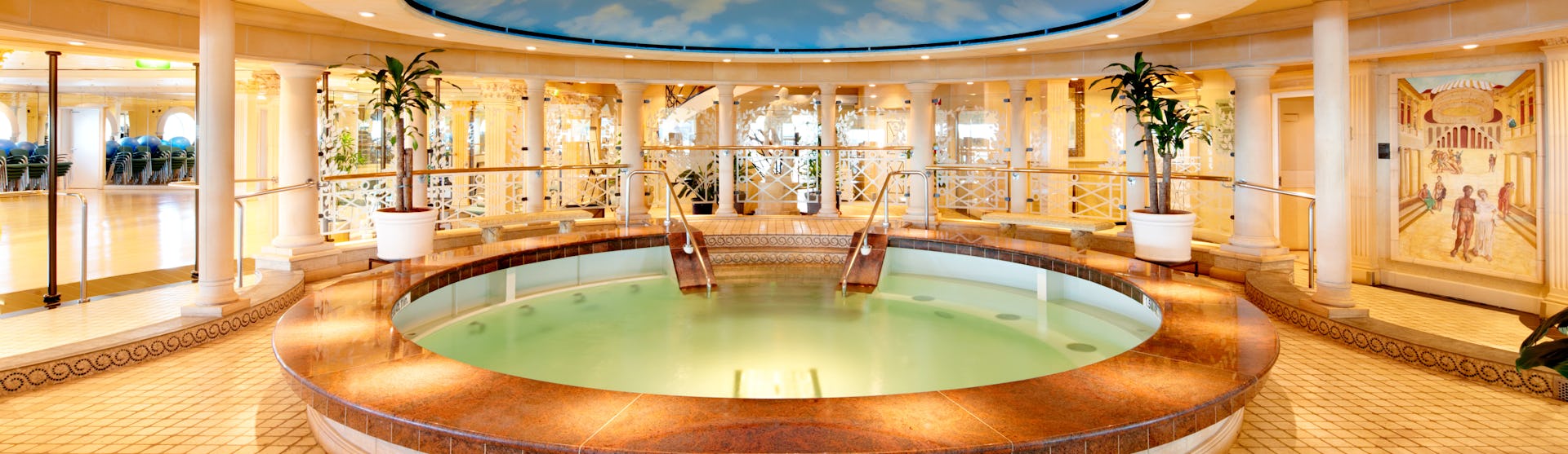 Vitality Spa on board of the Icon of the Seas.