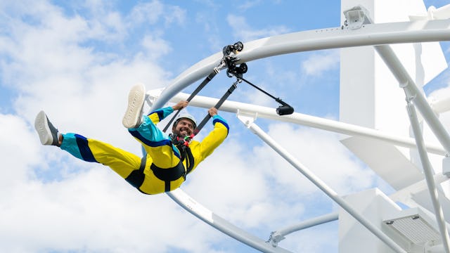 Exploring boundaries at Crowns Edge, on board of Icon of the Seas.